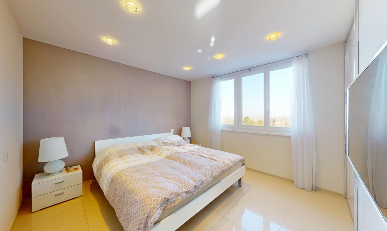 chambre avec cloison sèche et lumière naturelle