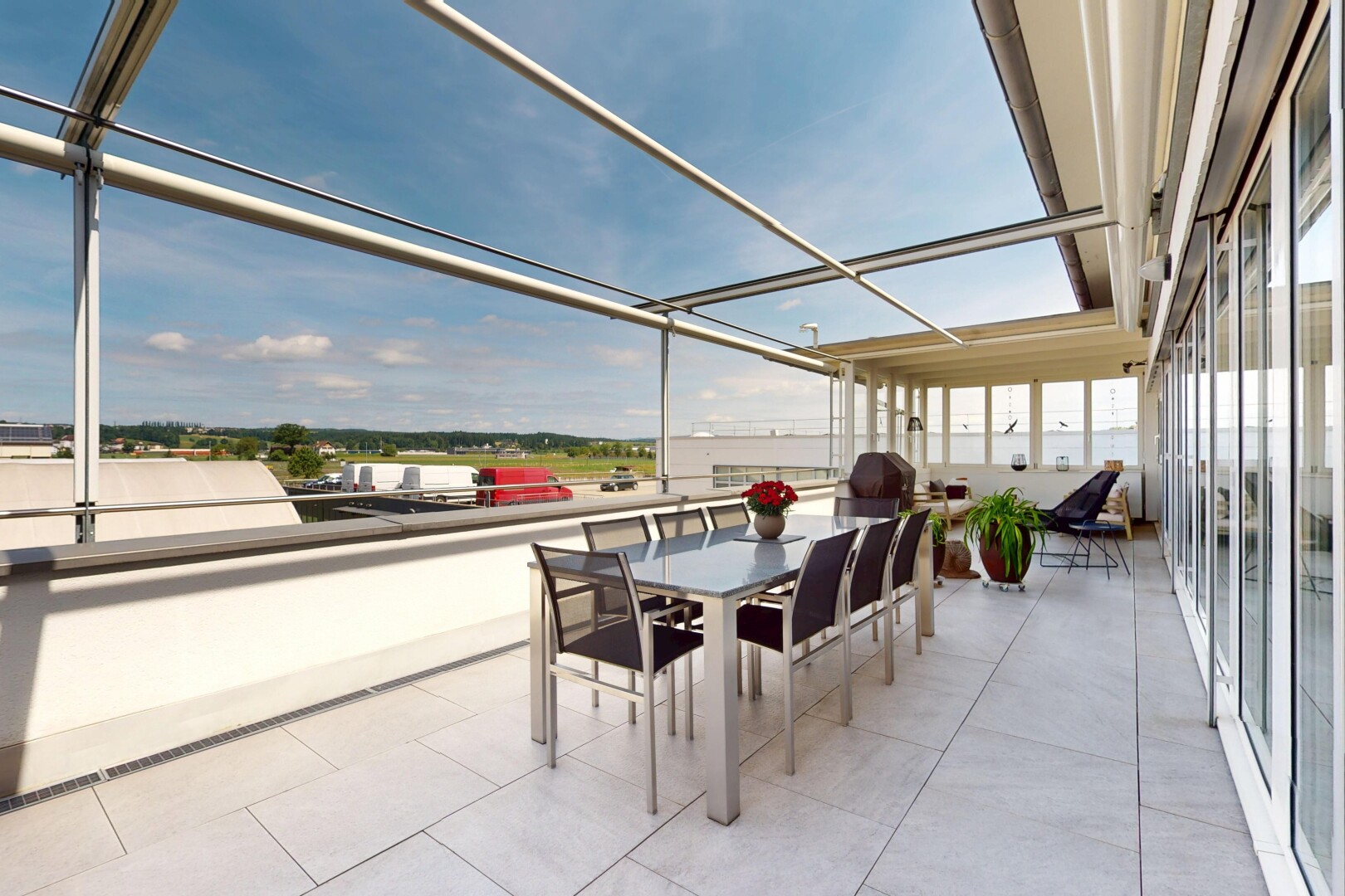 terrasse avec day time et terrasse