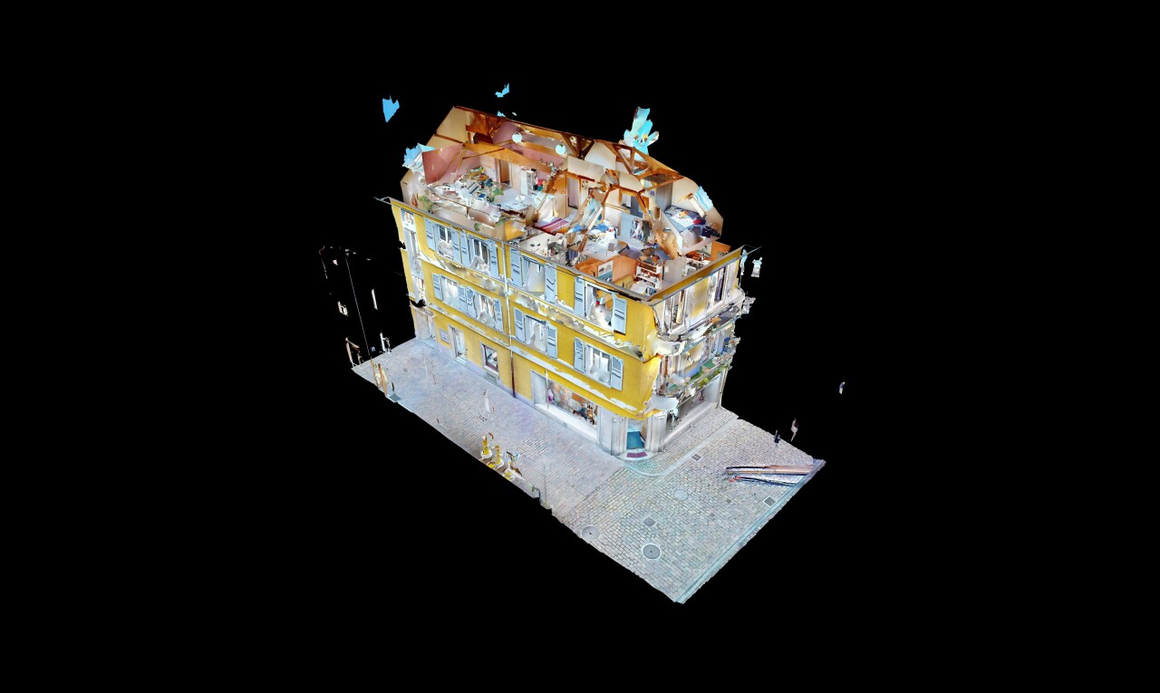 plan d'étage 3d