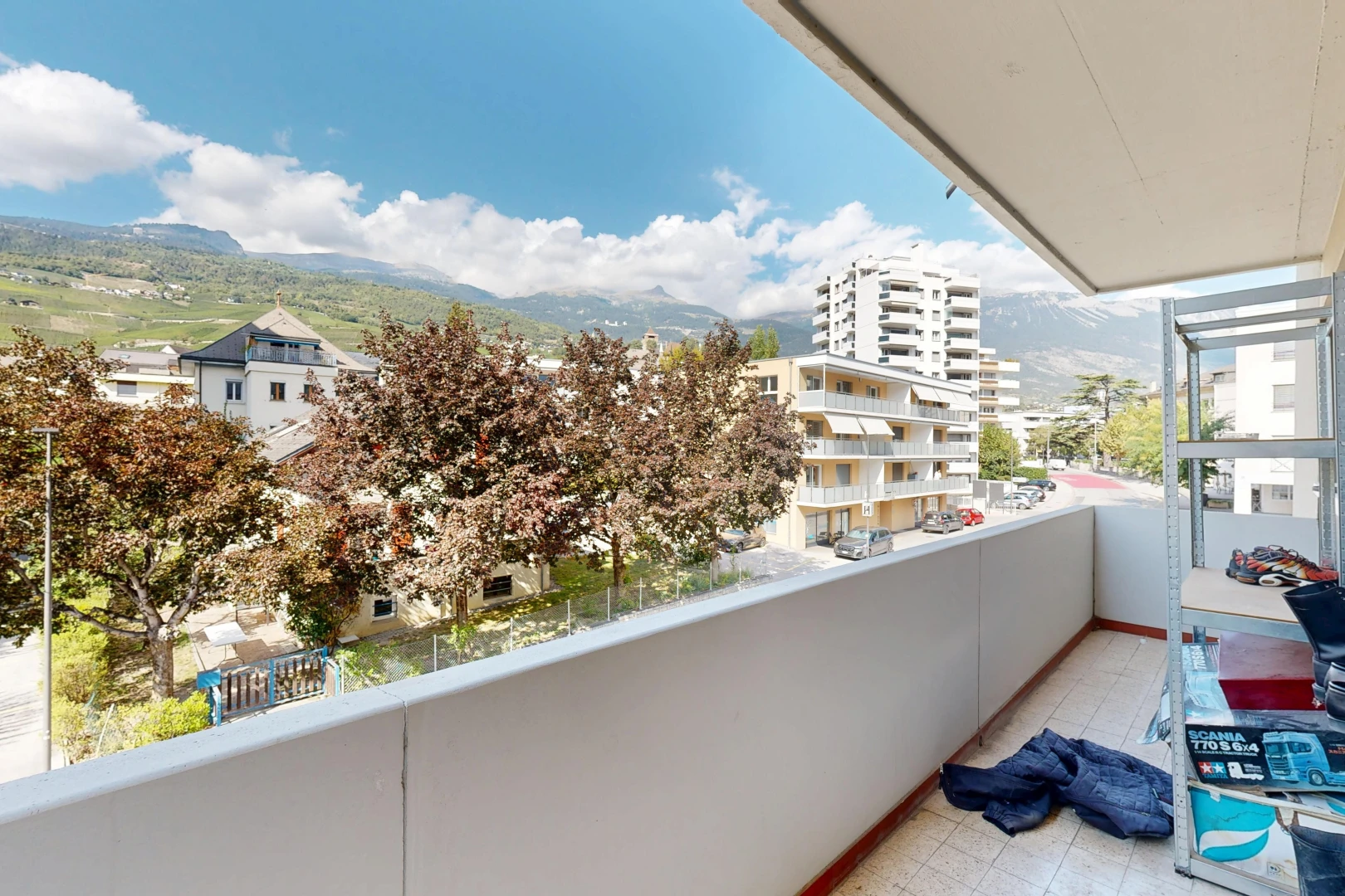 balcon avec balcon, view focus, from property, et day time