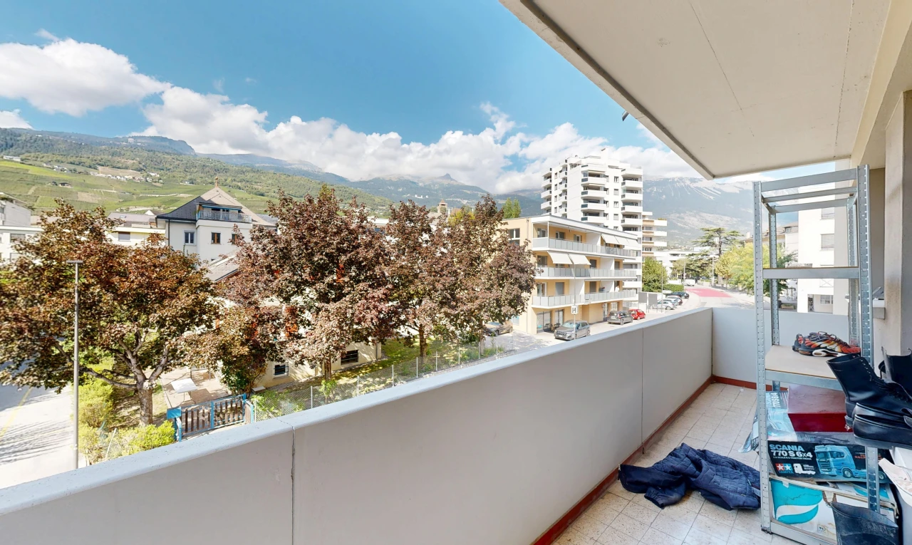 balcon avec balcon, view focus, from property, et day time