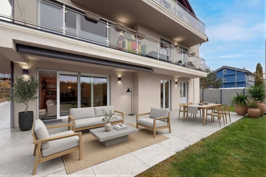 terrasse mit essbereich im freien, terrasse, balkon, from property, und wohnraum im freien