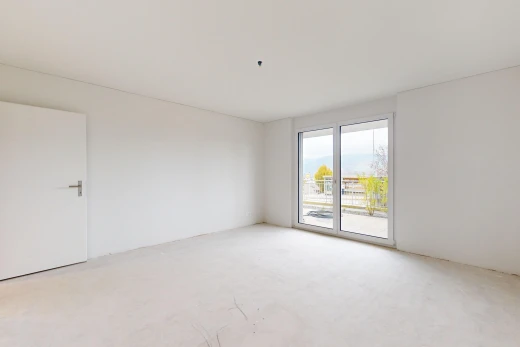 leerer raum mit natürliches licht und teppich