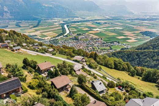 blick auf die berge mit blick auf die berge, mountain view, und aerial view