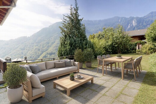 blick auf die berge mit blick auf die berge, mountain view, from property, view focus, und day time