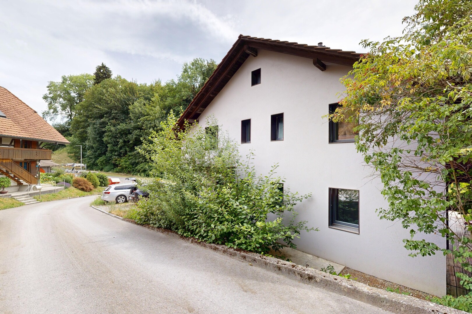 view of property featuring stucco siding