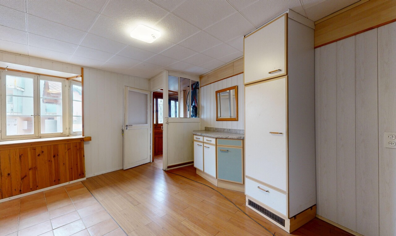 küche mit arbeitsplatten, light countertops, natürliches licht, natural light, und inside property