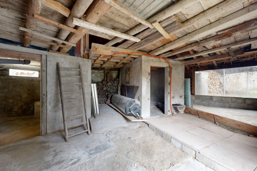 view of spare room