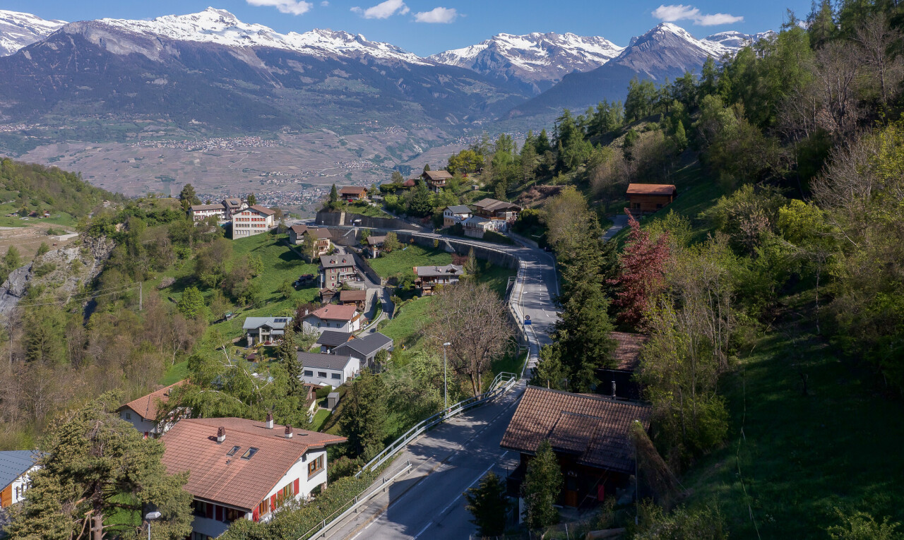 blick auf die berge mit mountain view, blick auf die berge, und day time