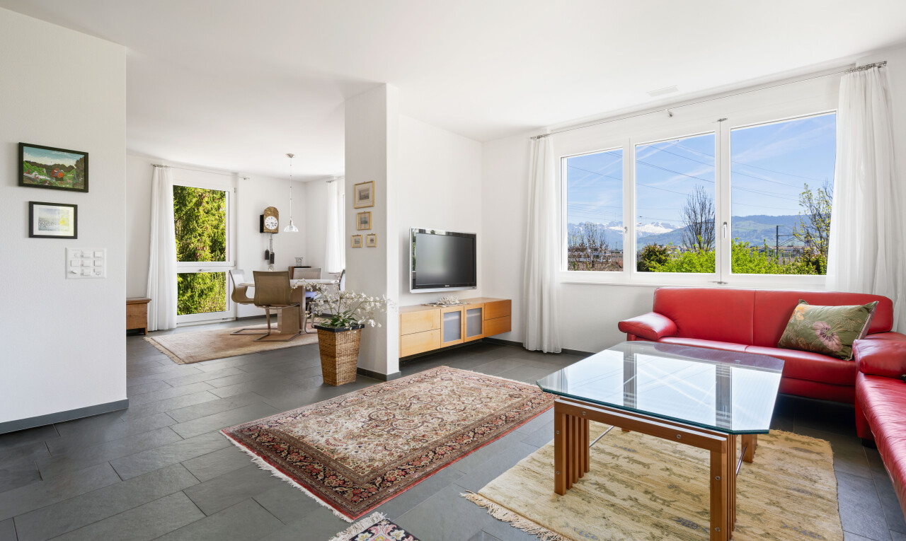 view of living area