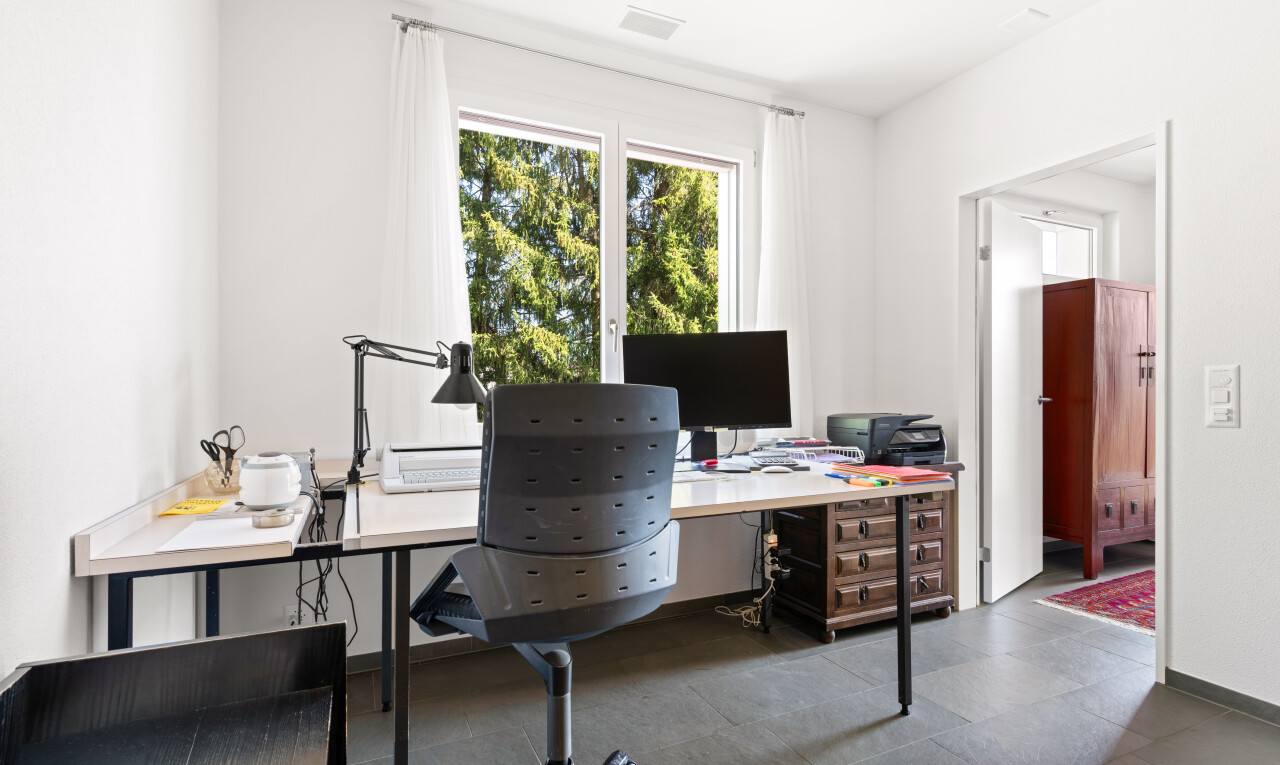 view of office area