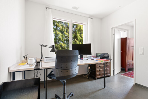 view of office area