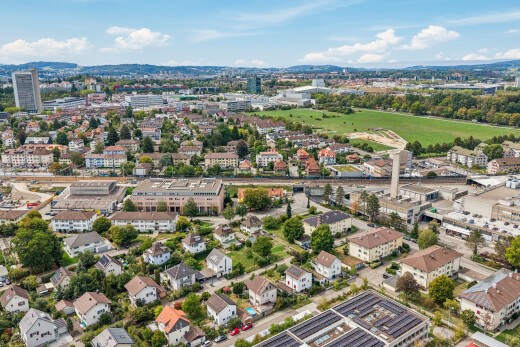 außenansicht mit aerial view und day time