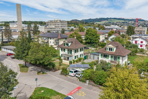 außenansicht mit dachgaube, day time, residential view, wohngebietblick, und neighborhood view
