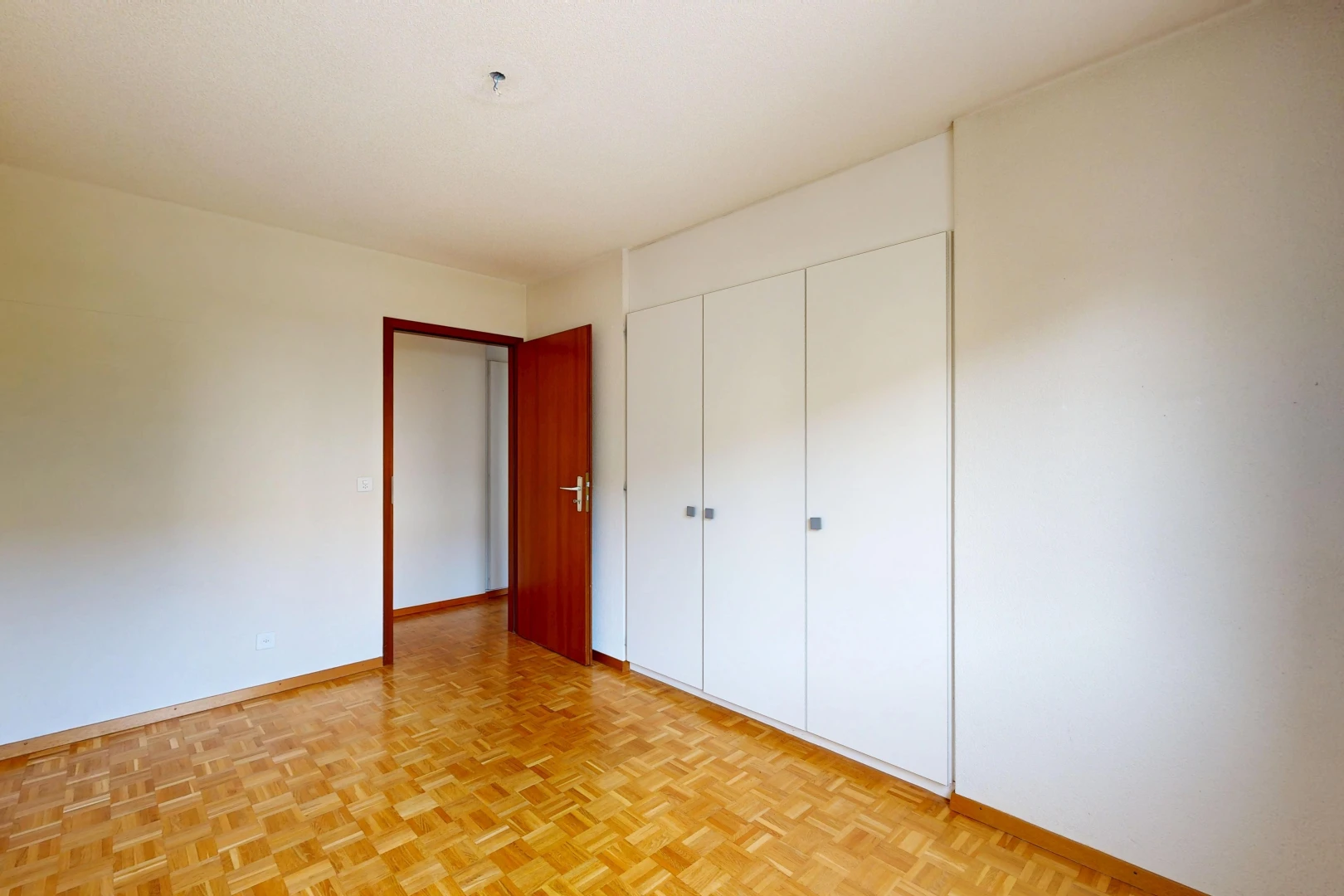 leerer raum mit drywall, gipskartonwand, baseboards wall, sockelleisten, und light floor