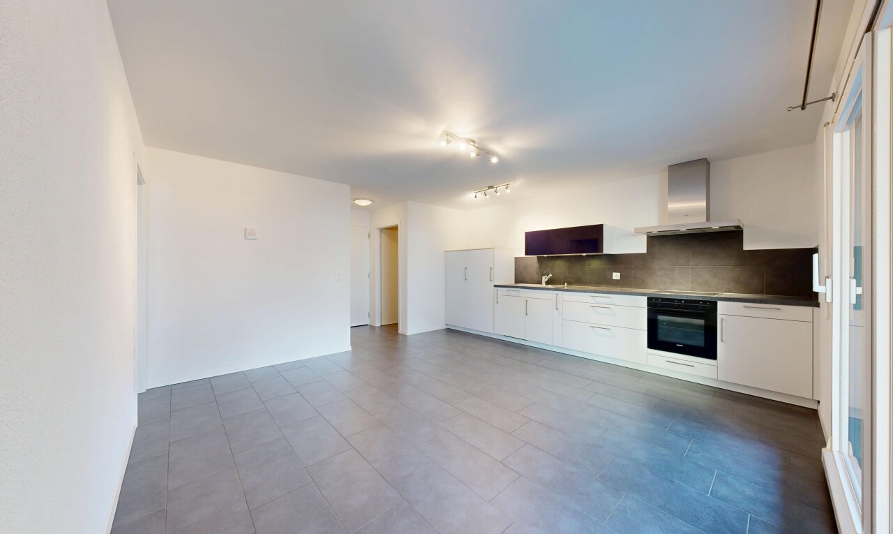 cuisine avec dosseret, backsplash, four, hotte, et inside property