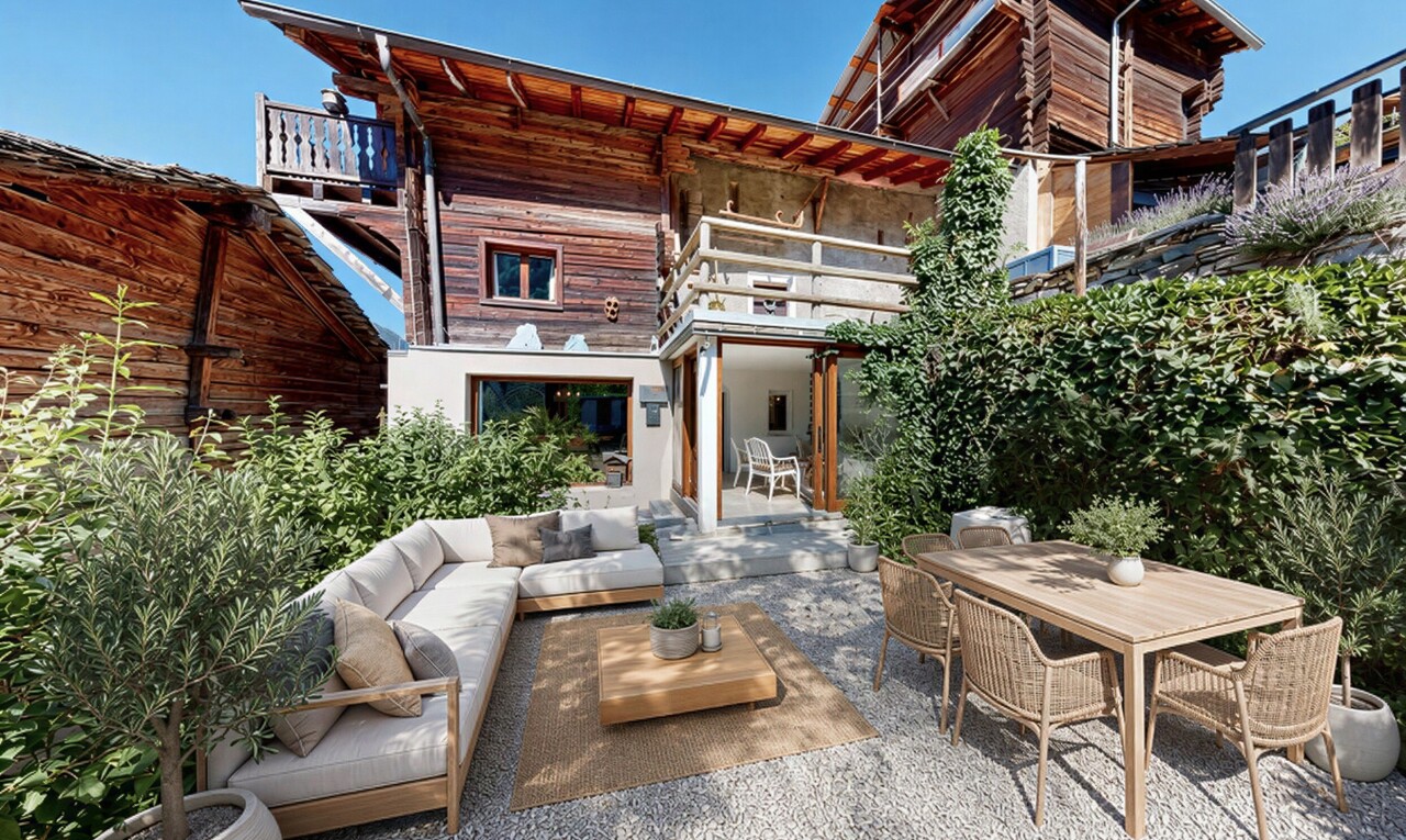 view of property with a patio area