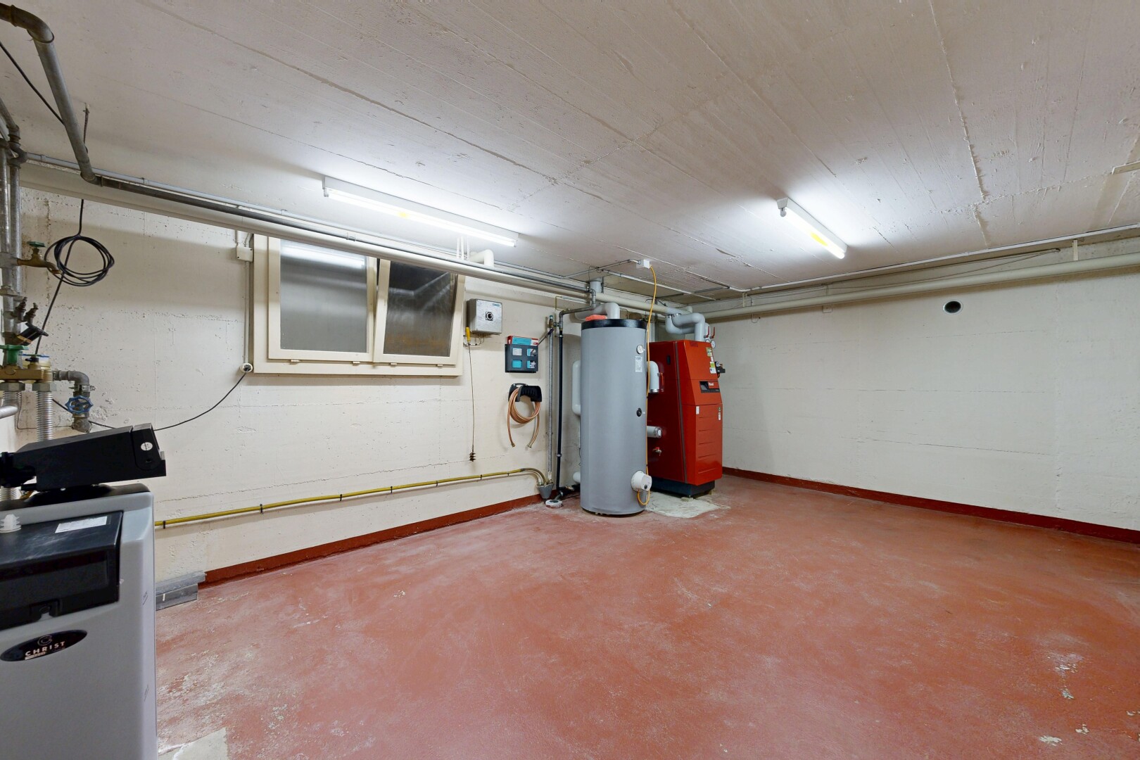 parken mit inside property und wasserkocher