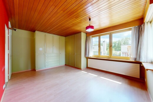 leerer raum mit holzdecke, wood ceiling, inside property, holzfußboden, und wood finish floor