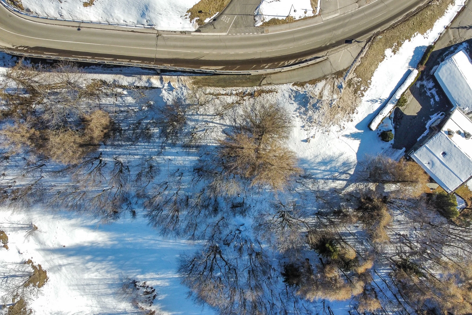 view of drone / aerial view