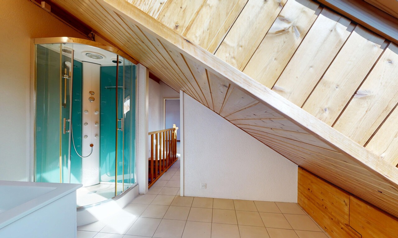 view of stairway