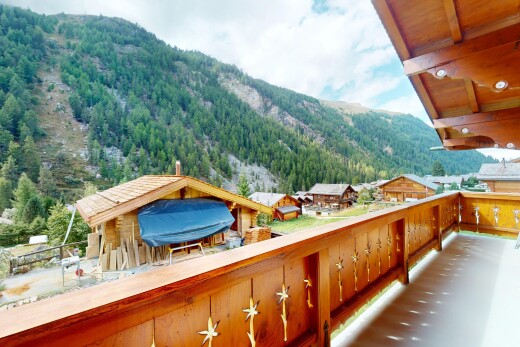 balcon avec vue sur la montagne, mountain view, et from property