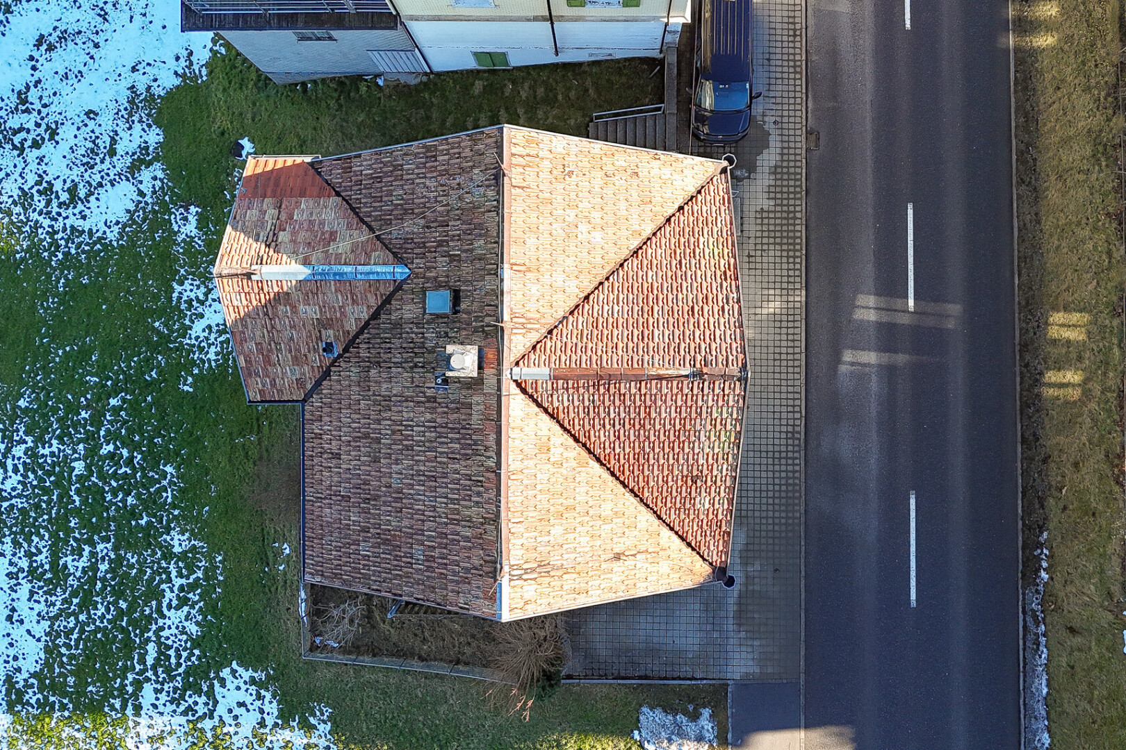 außenansicht mit property visible