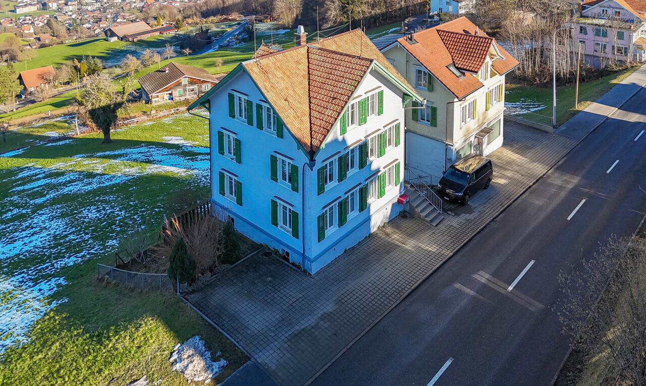 außenansicht mit drone view, wohngebietblick, und residential view
