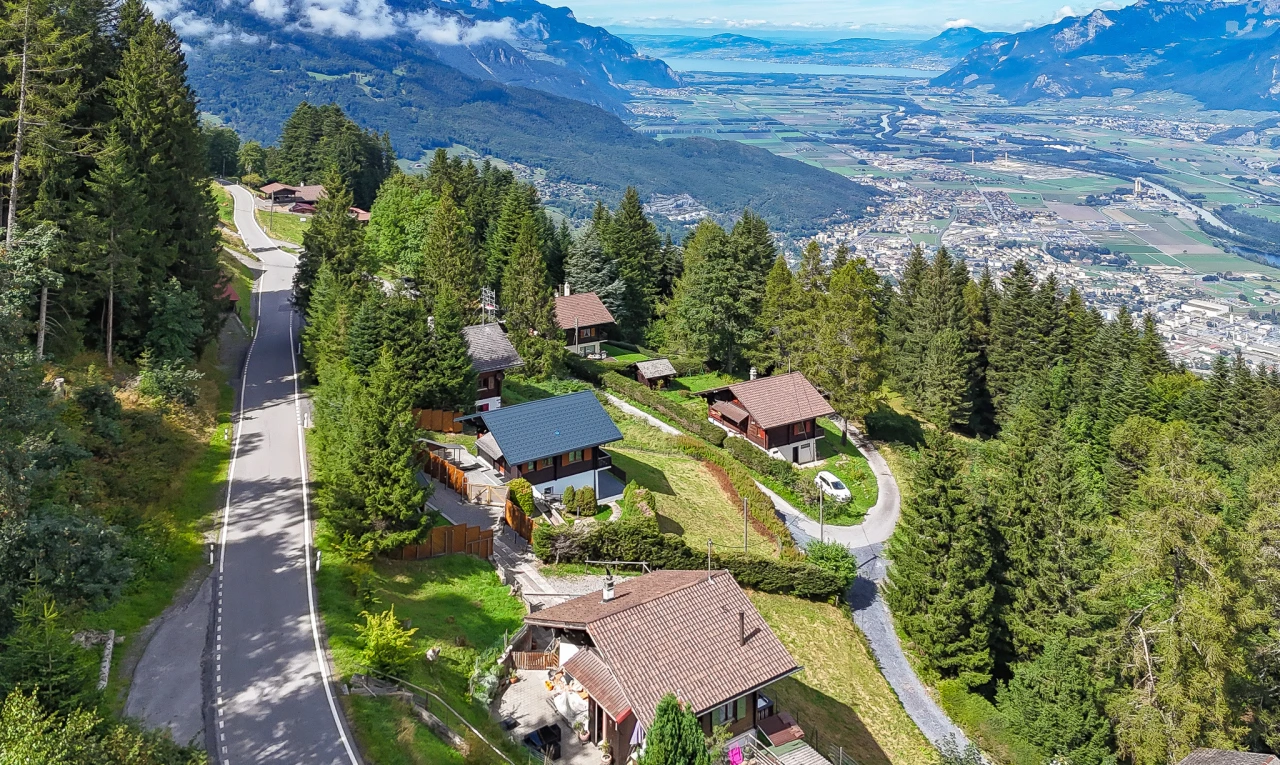 blick auf die berge mit blick auf die berge