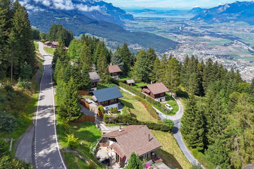 blick auf die berge mit blick auf die berge