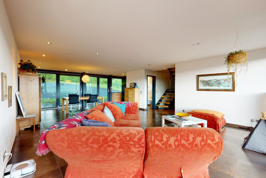 wohnzimmer mit natürlichem licht