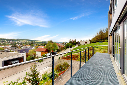 blick auf den balkon