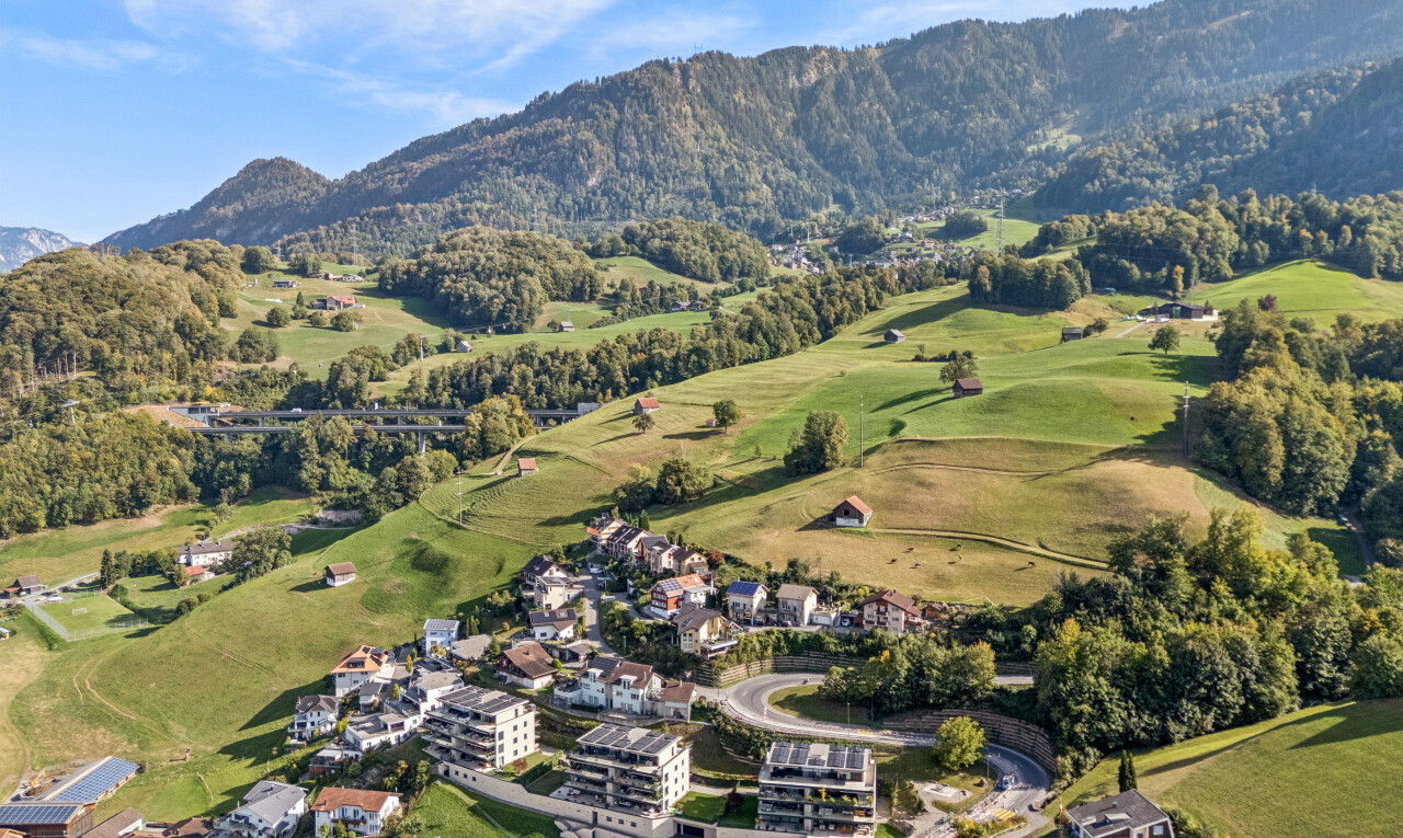 view of mountain background