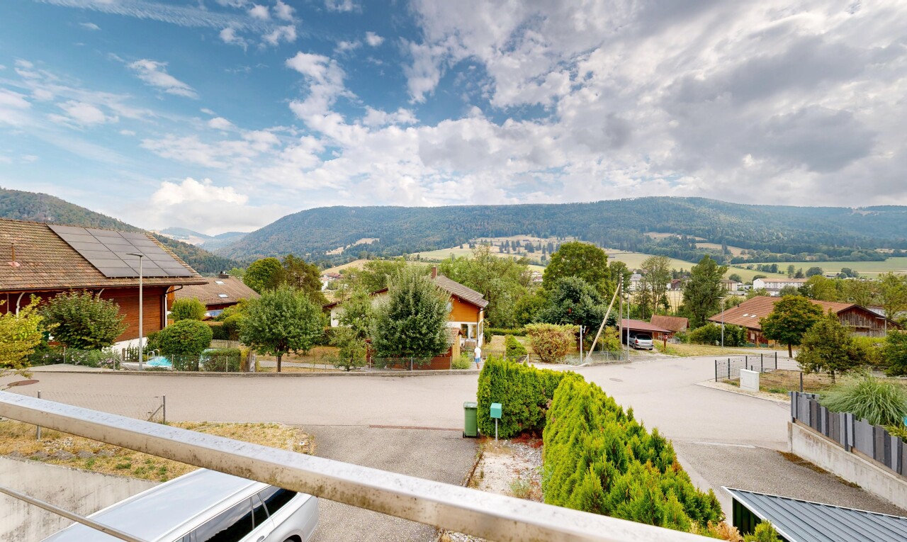 blick auf die berge mit blick auf die berge, mountain view, from property, view focus, und day time