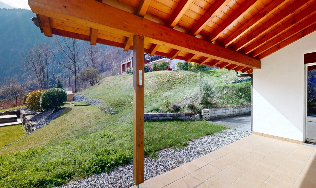 terrasse mit rasen, terrasse, und from property