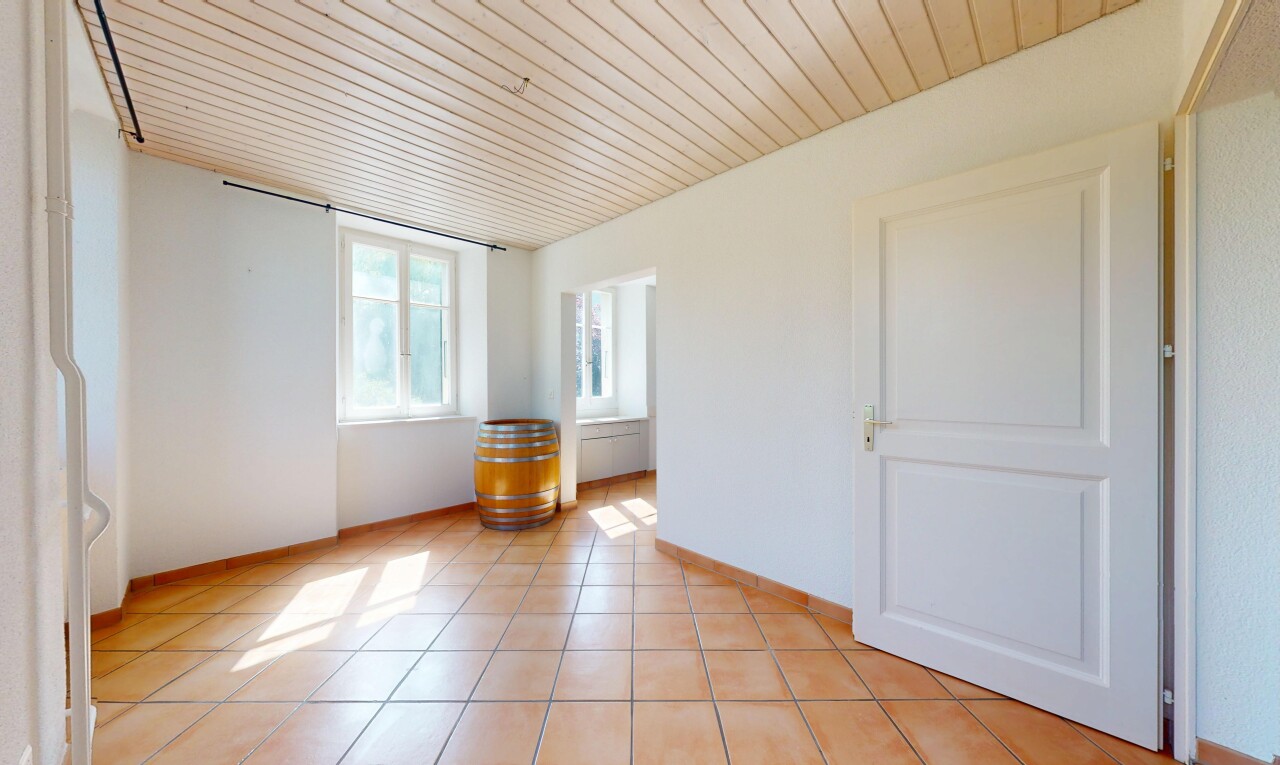 leerer raum mit natürliches licht, natural light, gipskartonwand, drywall, und inside property