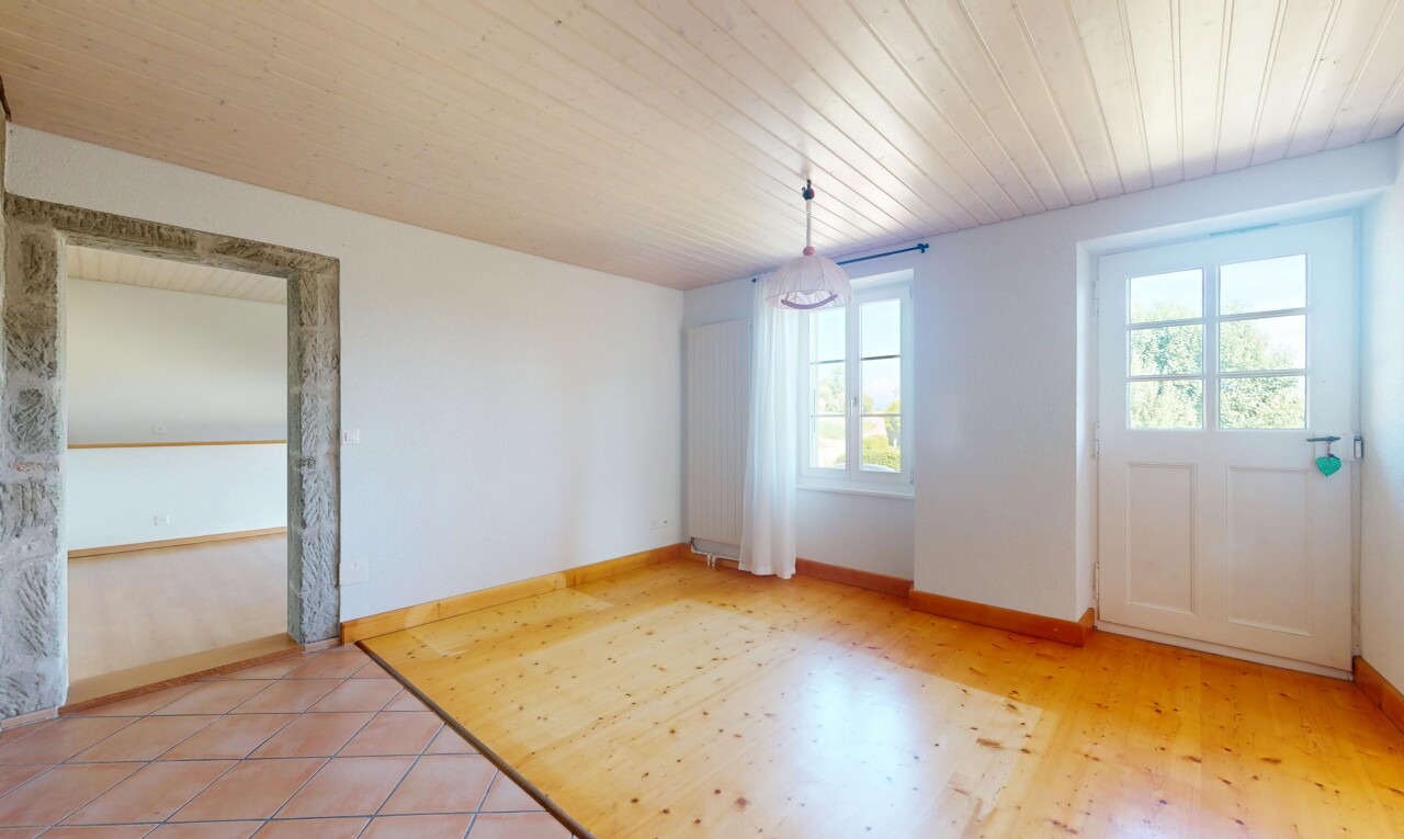 leerer raum mit natürliches licht, natural light, inside property, gipskartonwand, und drywall
