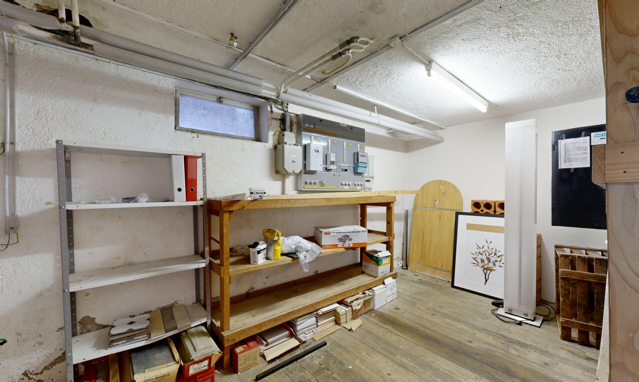 garde-manger avec sous-sol