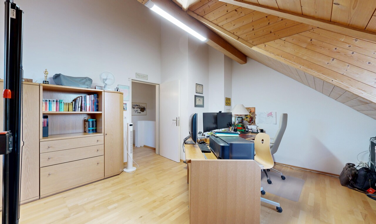 büro mit wood ceiling, holzdecke, drywall, gipskartonwand, und bürobereich