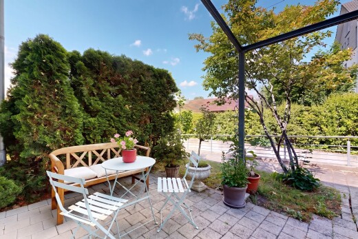 terrasse mit from property, day time, und terrasse