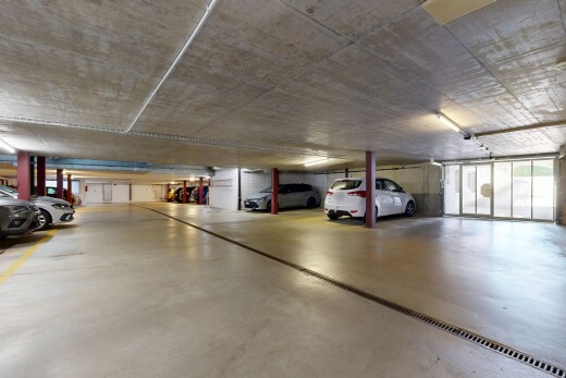 parken mit parkgarage und inside community