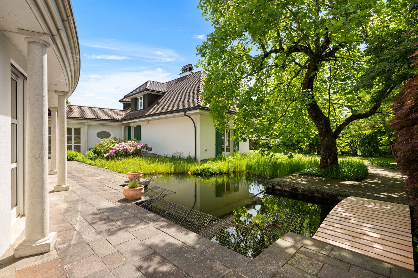 garten mit day time und from property