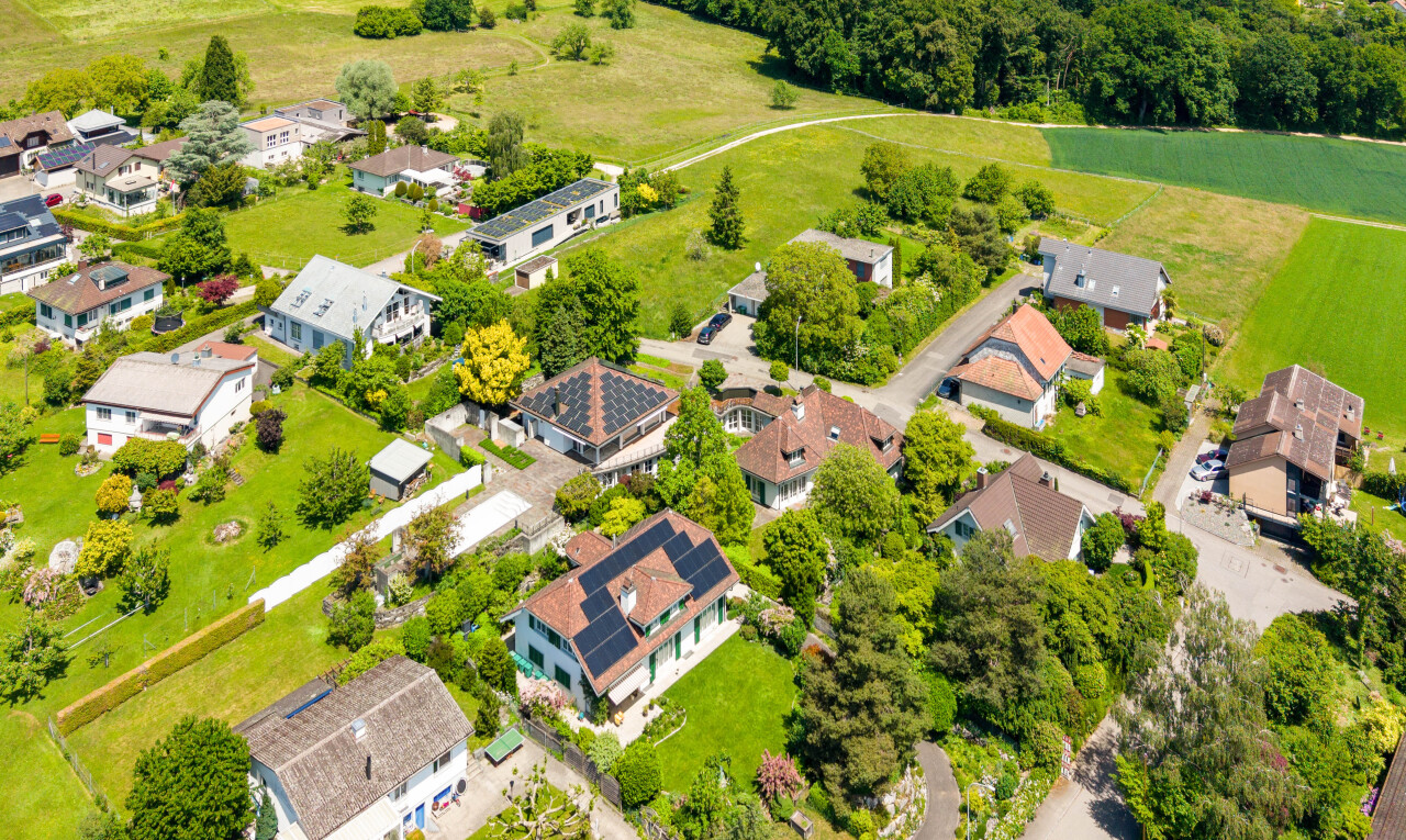 außenansicht mit aerial view, wohngebietblick, und residential view