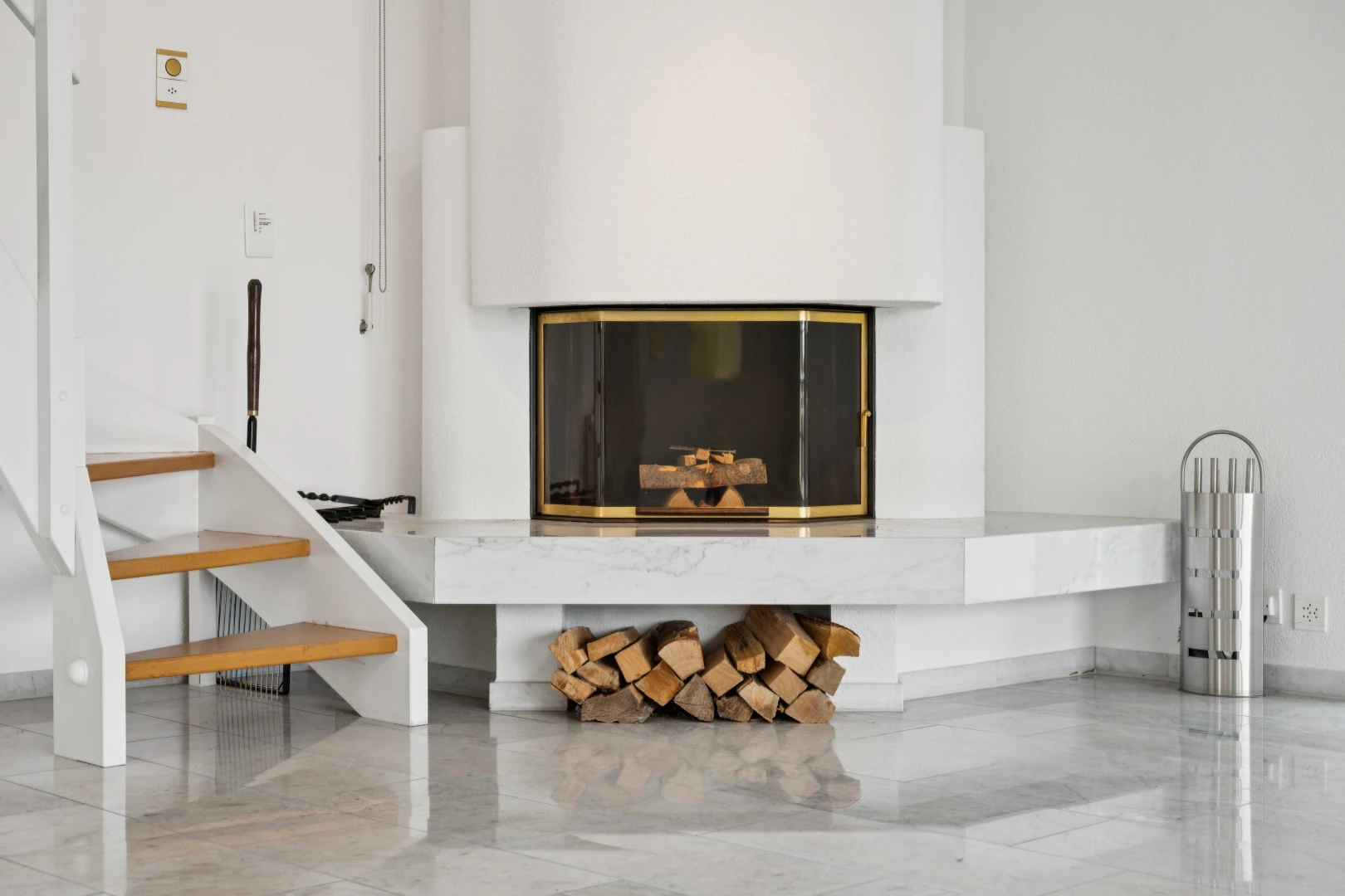 einzelheiten mit heating / cooling, gipskartonwand, drywall, wall, und floor