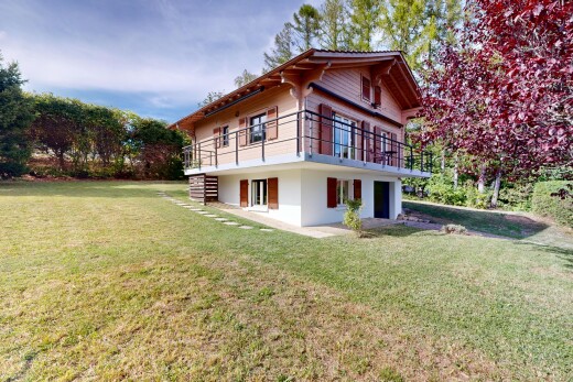 view of property with a lawn