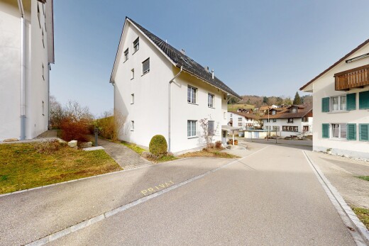 außenansicht mit day time und stuckverkleidung