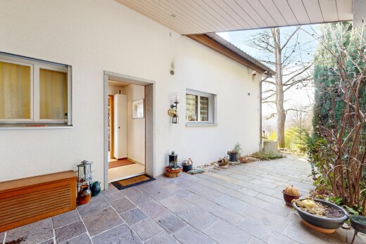 terrace with a patio