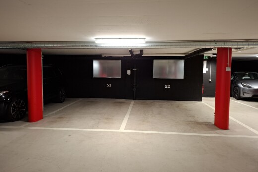 parken mit parkgarage und inside community