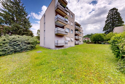extérieur du bâtiment avec vue sur le complexe d'appartements, apartment complex view, et from community