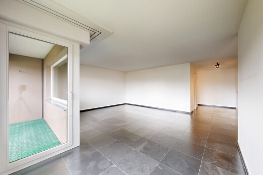 view of spare room